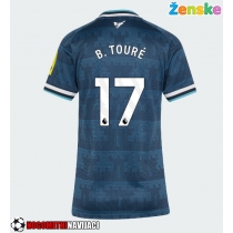 Ženske Nogometnih dresov Newcastle United Bazoumana Toure #17 Gostujoči 2026-27 Kratki rokavi
